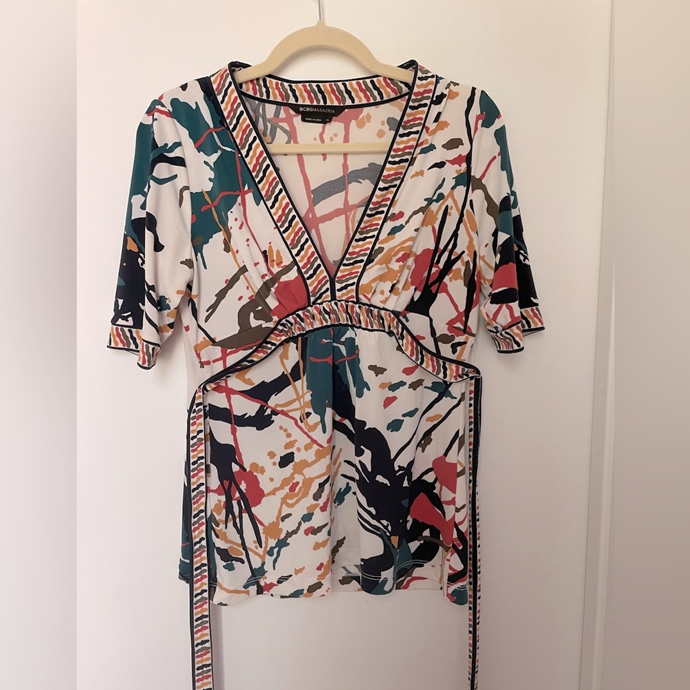 BCBGMaxAzria Kimono Top